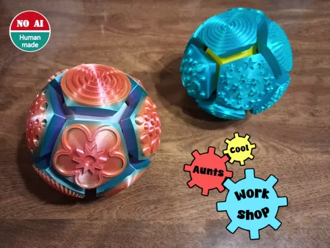 Sensory 12 Sided Fidget Clicker