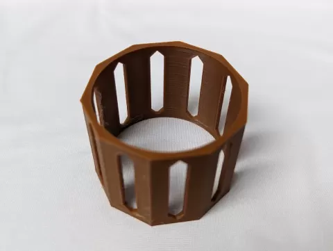 10 Point Slotted Napkin Ring - Trash Can Guy