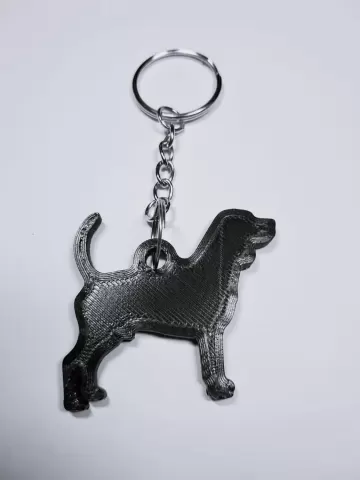 Beagle keychain - Worker3D