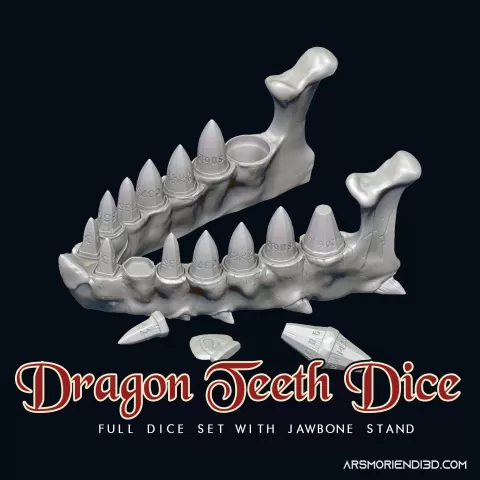 Dragon Teeth Dice Set