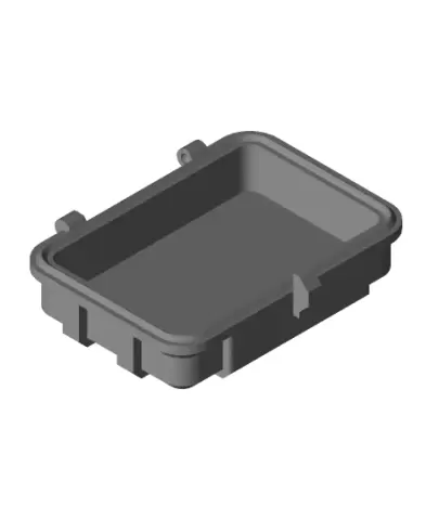 Self Latching Rugged Box - Single Latch Top