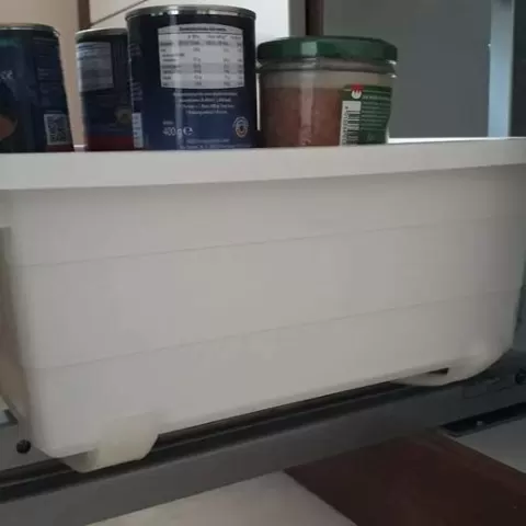 Pharmacy cupboard IKEA Sockerbit box holder