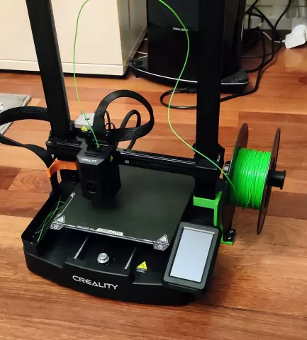 Ender 3 V3 SE/KE Side Spool Holder. Less gantry wobble. Much lower printer height.