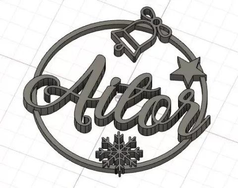 Aitor Christmas ornament