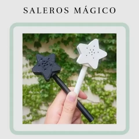 Star Magic Wand Salt Shaker