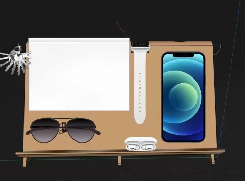 Bedside Organizer.stl