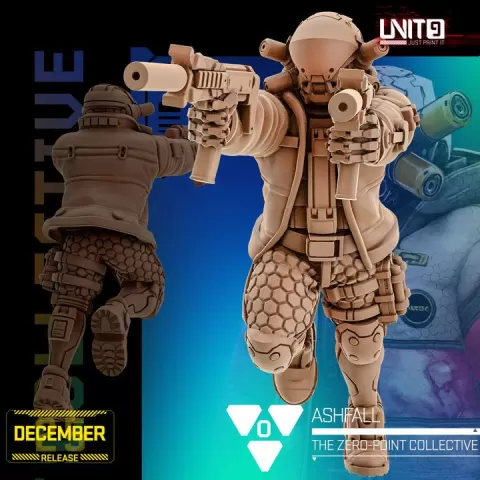 Cyberpunk - Ashfall - The Zero-Point Collective by UNIT9