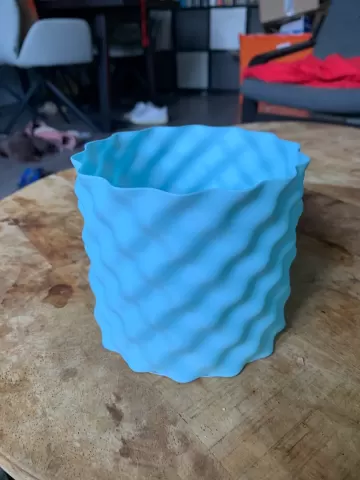 Sine Wave pattern planter