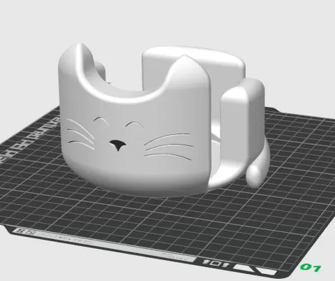 Cat Coaster Holder