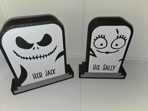 Jack and Sally Lightboxes