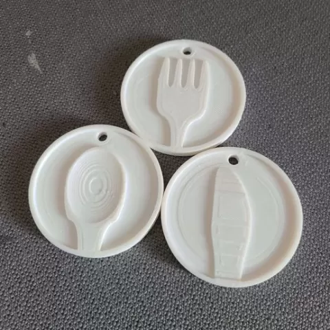 Fork, Spoon & Knife metals or coins
