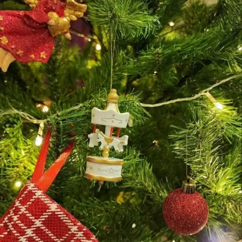 Carousel Christmas Tree Ornaments
