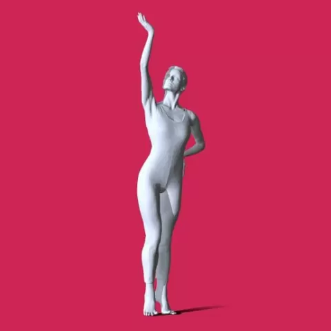 Miniature Pose Character C192