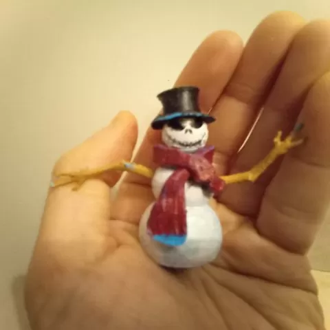 Snowman Jack Skellington
