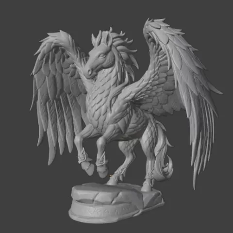 Stylized Pegasus