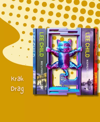 Hanging Cat Adjustable Book Nook
