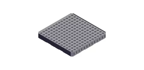 Multibin - 3x3x0.5H Hex Bit Insert.stl