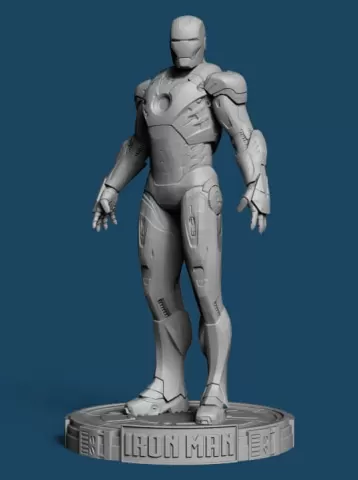 Iron Man Mk7 Statue