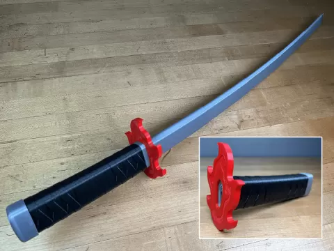Tanjiro's Collapsing Katana