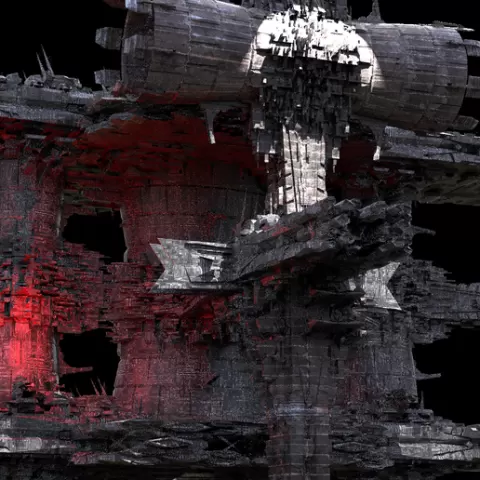 Thors Hammer Sci-Fi Cityscape 1 Kit bash