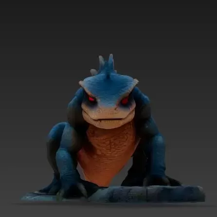lizard / chupacabra - Brainbits3D