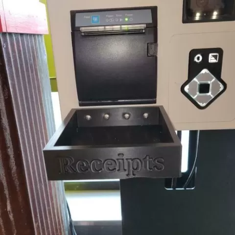 Kiosk Receipt Box