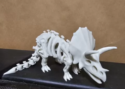 Articulated dinosaur skeleton 2
