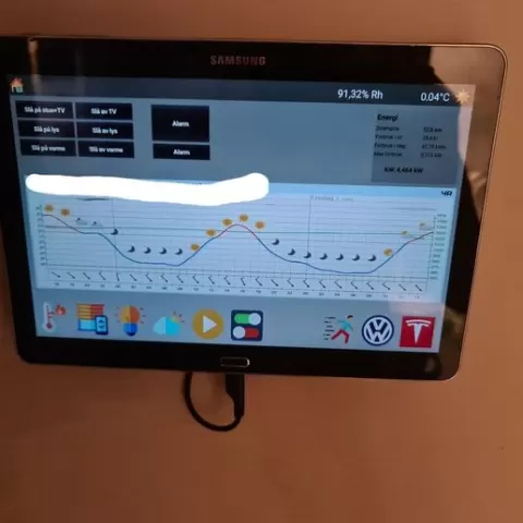 Universal Tablet wall mount