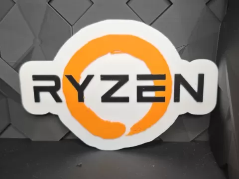 AMD Ryzen Logo/Sign
