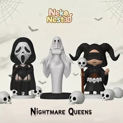 Nightmare Queens Set - NekoNest3D