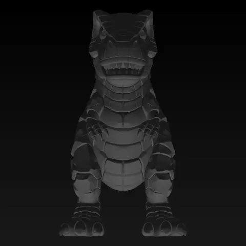 dinosaur model - birkan