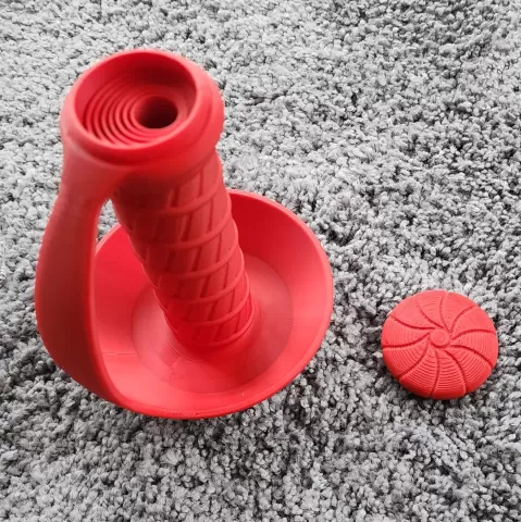 Collapsing Pirate Sword (Print In Place) Remix