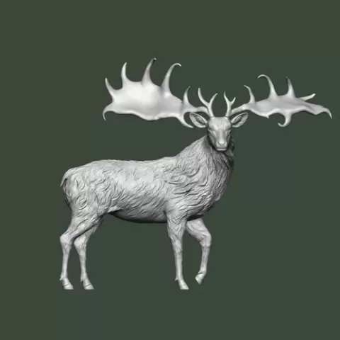 Irish elk ( Printable )