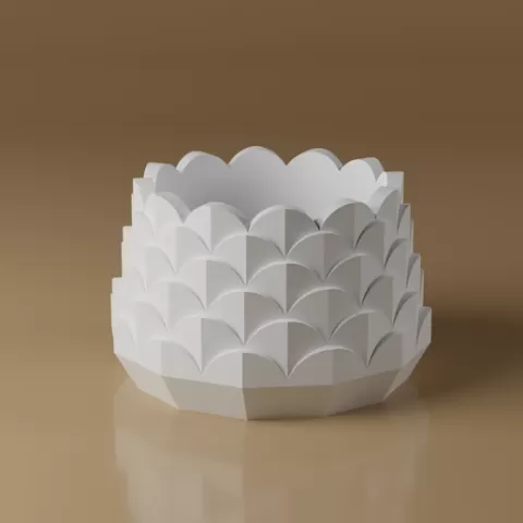 3D Planter Pot 48
