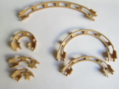 Kurven for a marble run