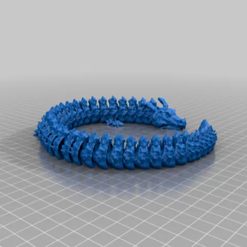ARTICULATED Flame Dragon Remix