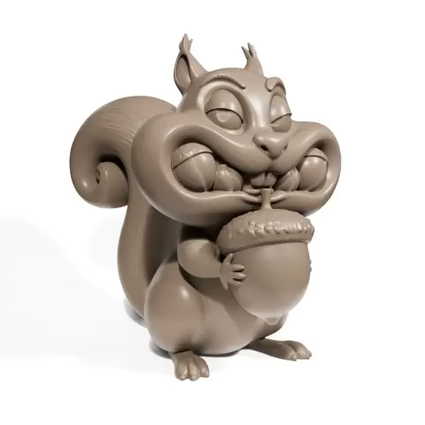 Funny squirrel - 3D Everything