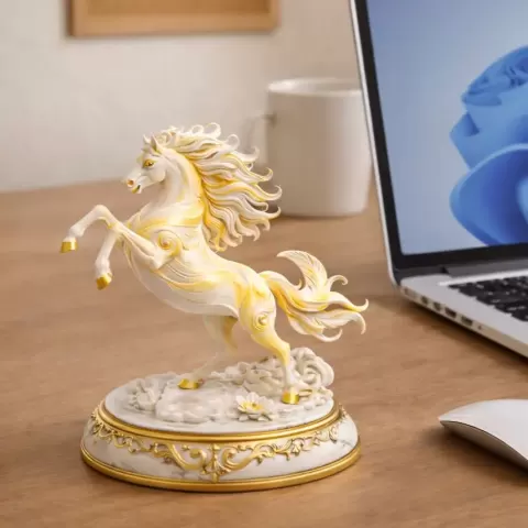 Rearing Horse STL File