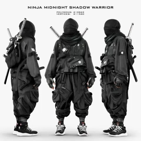 Ninja Midnight Shadow Warrior