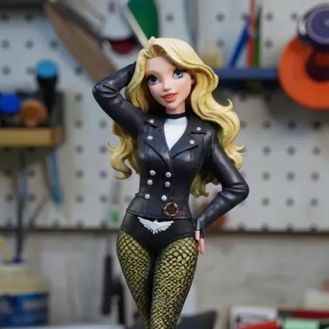 Black Canary Pin-Up - Ruffi