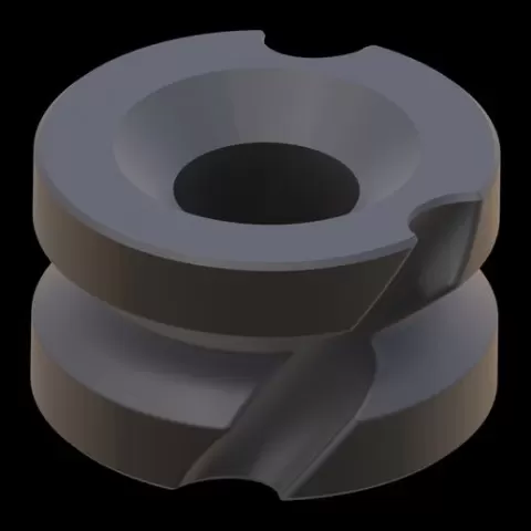 Narly Peep Sight 1/8th inch + template