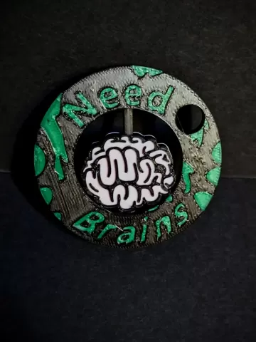 Brains Keychain