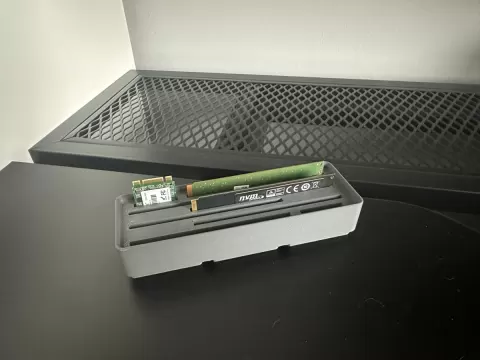 Gridfinity 1x3 NVMe storage