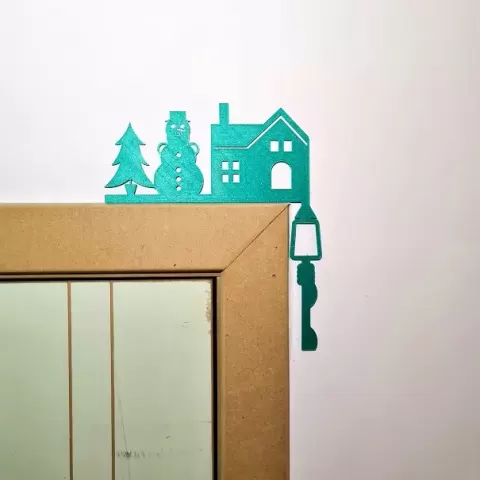 christmas door decoration