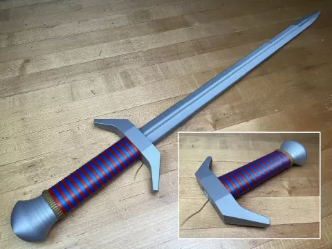 Collapsing Broadsword Multi-Part