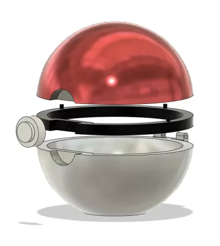Pokemon Classic Pokeball (Hinged)