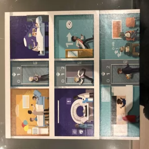 Clinic Boardgame Insert