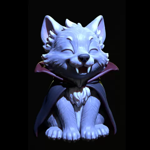 Baby Vampire Wolf by PrintWitch