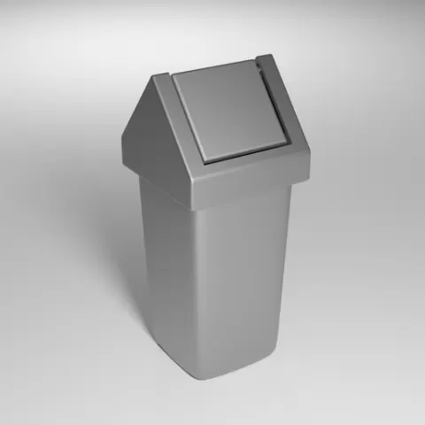 Swing Top Garbage Bin