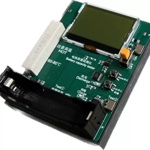bezel for capacity tester